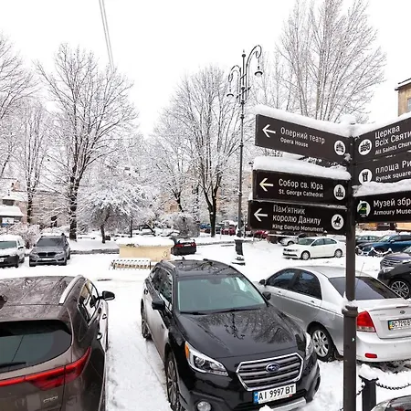 Alfa Kniazia Leva 2 Апартаменты